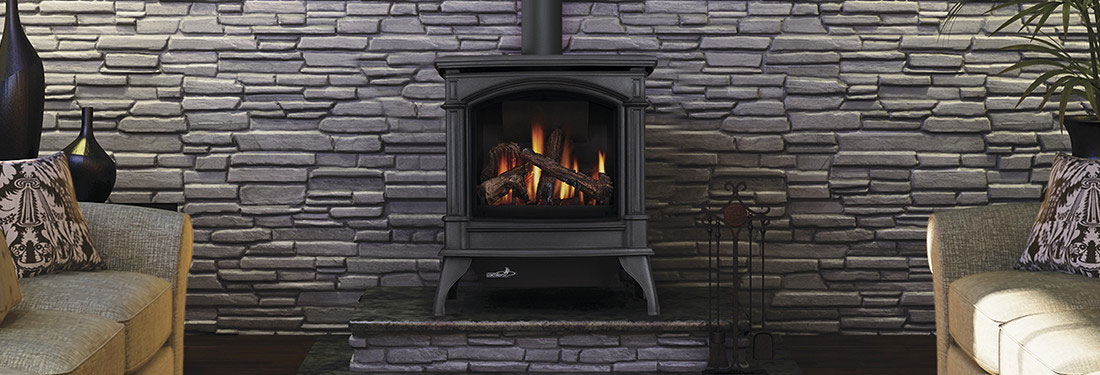 GAS FIREPLACES & STOVES - Can-tario Brick & Stone